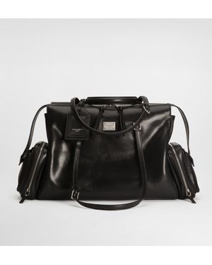 Dolce & Gabbana Vittoria Calfskin Bag - Weiß