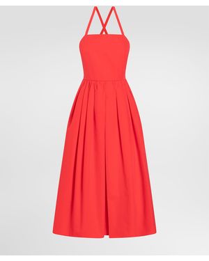 Dolce & Gabbana Kleid Aus Baumwolle, Kurz - Rot