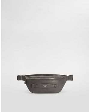 Dolce & Gabbana Gürteltasche Aus Kalbsnappaleder - Weiß