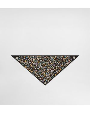 Dolce & Gabbana Stola Aus Seidentwill - Schwarz