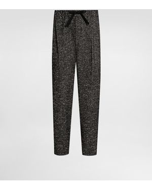 Dolce & Gabbana Bouclé Fabric Joggers - Grau