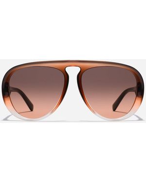 Dolce & Gabbana Sonnenbrille Mit Maiolica-Dekor - Braun
