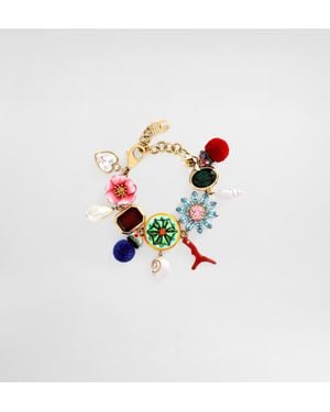Dolce & Gabbana Armband Mit Charms - Weiß