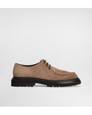 Dolce & Gabbana Split Calfskin Derby - Braun