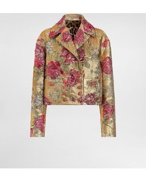 Dolce & Gabbana Double-Breasted Jacket - Weiß