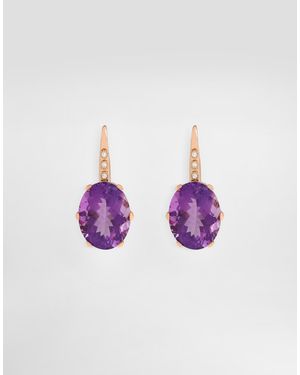 Dolce & Gabbana Anna Earrings - Lila