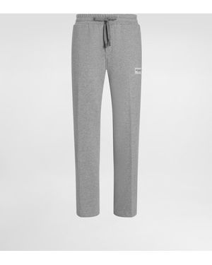 Dolce & Gabbana Jogginghose Aus Stretchjersey - Grau