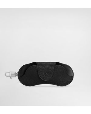 Dolce & Gabbana Brillenetui Aus Kalbsleder - Schwarz