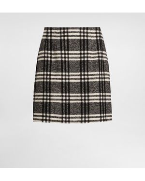 Dolce & Gabbana Karorock Aus Einem Wollgemisch - Schwarz