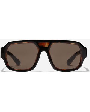 Dolce & Gabbana Sonnenbrille Lussosartoriale - Grau