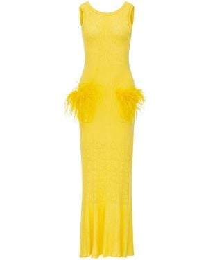 Andreeva Lemon Knit Dress - Yellow