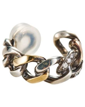 MASANA Chain Ear Cuff - Metallic