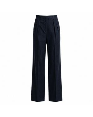 ZHYUN.K Stripe Shawl Trousers - Blue