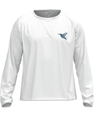 Live Kolibri Ultralight Long-Sleeve Upf Shirt With Uv Protection - White
