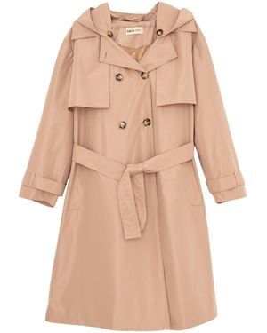 SECO RAINWEAR Bronx Trench Coat - Natural