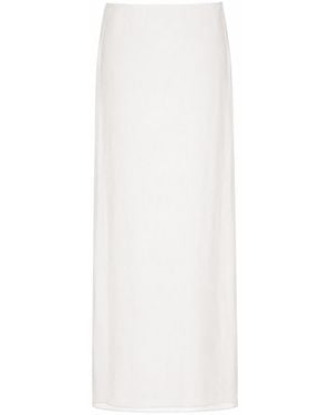 TANIA ORELLANA Oriental Skirt - White