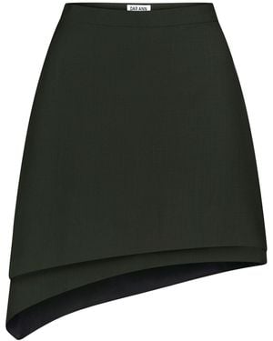 DAR ANN STUDIO Contour Skirt - Green