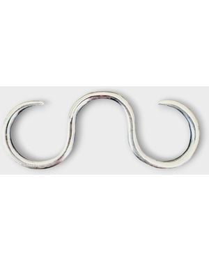 Aki Roc Jewelry Thee-Finger Hug Ring - Brown