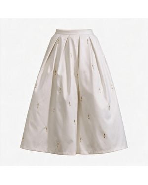 ZHYUN.K Symbol Skirt - Grey