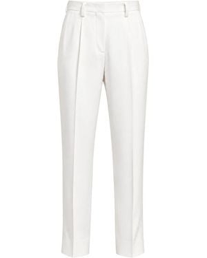 ZHYUN.K Straight Trousers - White