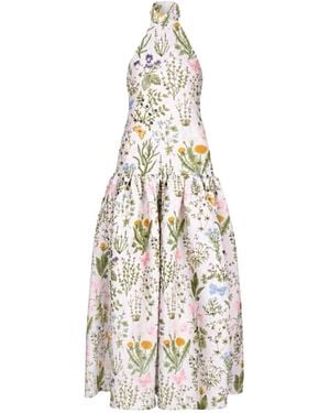 Ashley Stambouli Garden Dress - Metallic