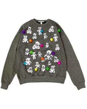 Simeon Farrar Teddy Sweatshirt - Grey