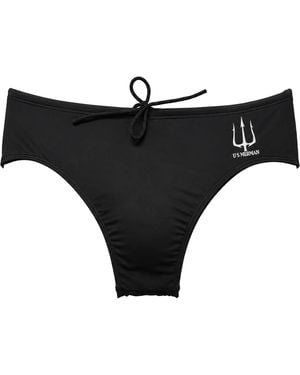 Us Merman Racing Brief - Black