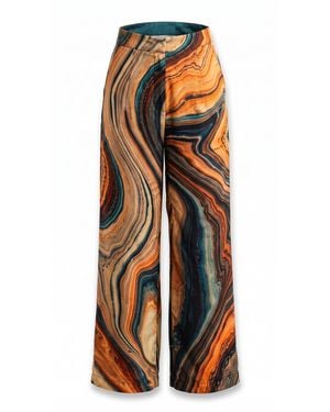 IEVA Fluid Trousers - Orange