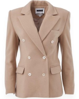 MNK Atelier Wool Blazer - Natural