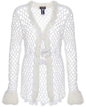 Andreeva Vanilla Handmade Crochet Shirt - White