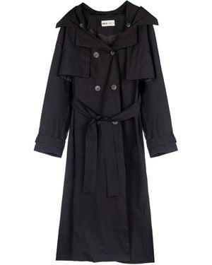 SECO RAINWEAR Bronx Trench Coat - Black