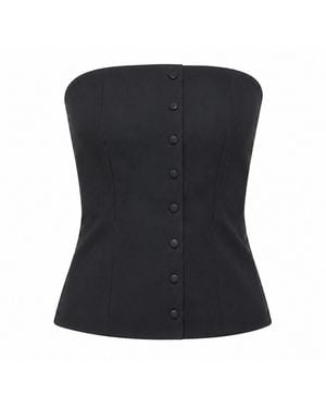 TANIA ORELLANA Atlantico Top - Black