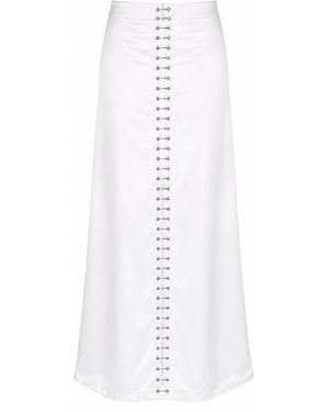 TANIA ORELLANA Cascade Skirt - White