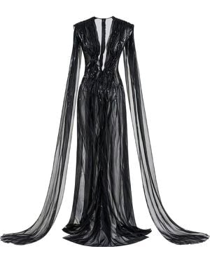 NOVALISS Abyss Veil Gown - Black