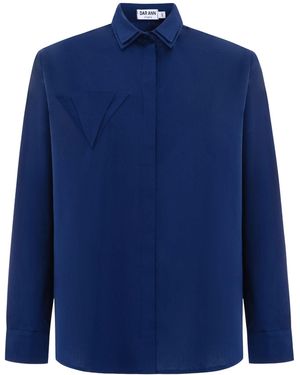 DAR ANN STUDIO Dune Shirt - Blue