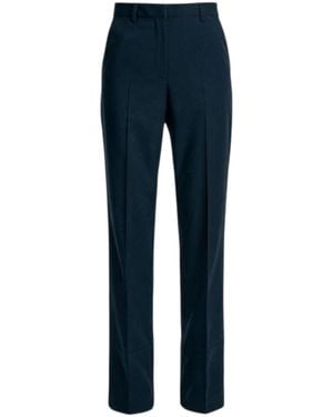 ZHYUN.K Notched Trousers - Blue