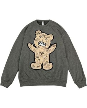 Simeon Farrar Bear Sweatshirt - Grey