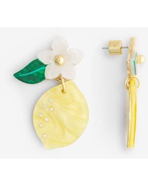 Draper James Lemon Drop Earrings - Metallic
