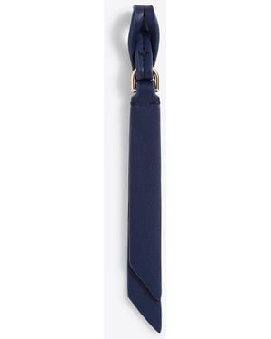 Draper James Tassel In Navy - White