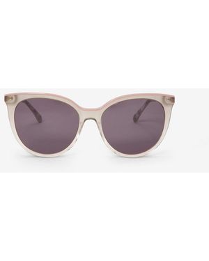 Draper James Sunglasses In Smoke Gradient - Purple
