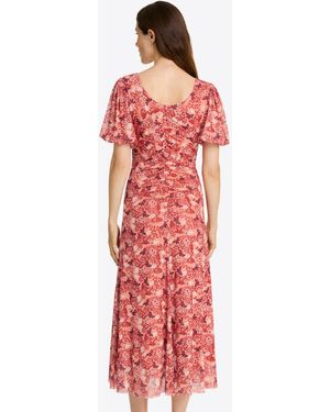 Draper James Hollie Midi Dress In Evergreen in Blue | Lyst