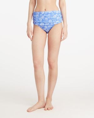 Draper James Abstract Dahlia Bottoms - Blue