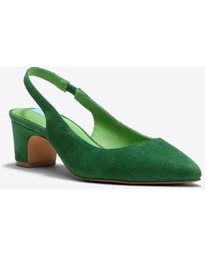 Draper James Calla Slingback In Green