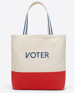 Draper James Voter Tote - Blue