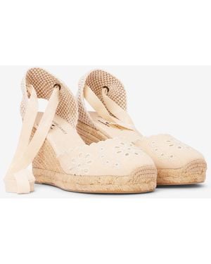 Draper James Soludos Marseille Wedge Espadrilles - Natural