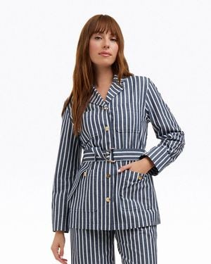 Draper James Utility Jacket - Blue