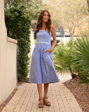 Draper James Marley Midi Dress - Green