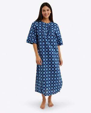 Draper James Tyra Maxi Dress - Blue