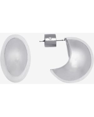 Draper James Domed Stud In Silver - Metallic
