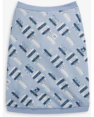 Draper James Blue Book Print Sweatshirt